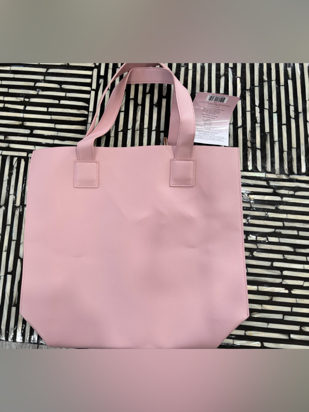 Vince Camuto Perfume Pink Tote Bag - Picture 5 of 6